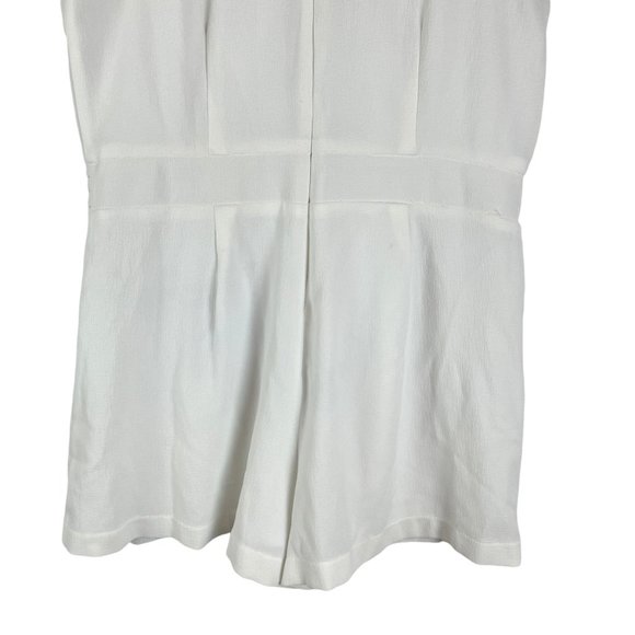 DISNEY ALICE THROUGH THE LOOKING GLASS WHITE LACE TRIM ROMPER LARGE - Picture 8 of 10